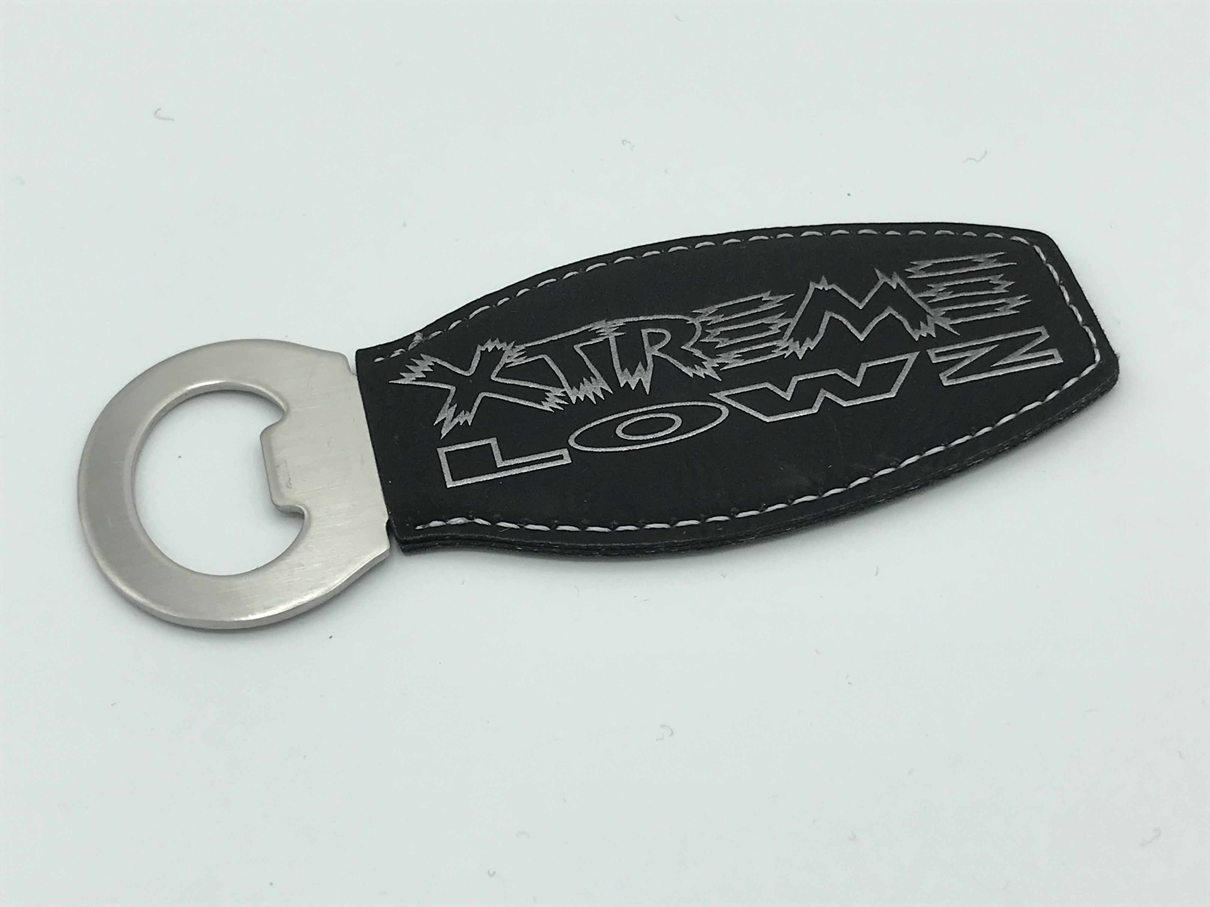 XL - Engraved Leatherette Bottle Opener with Magnet