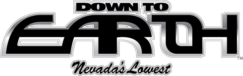 Down To Earth - Nevada's Lowest - Sticker