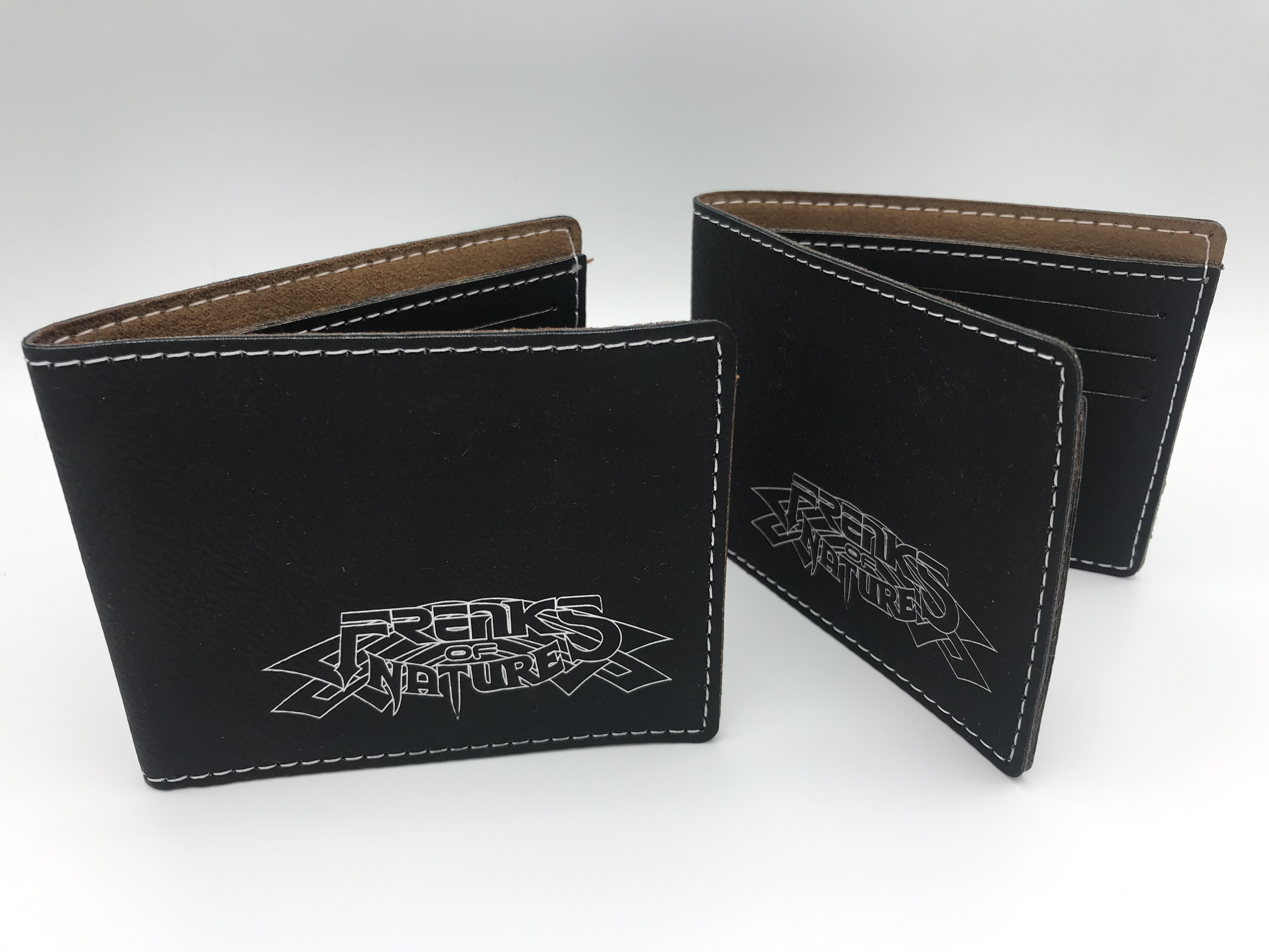 FON - Engraved Leatherette Wallet - Bifold