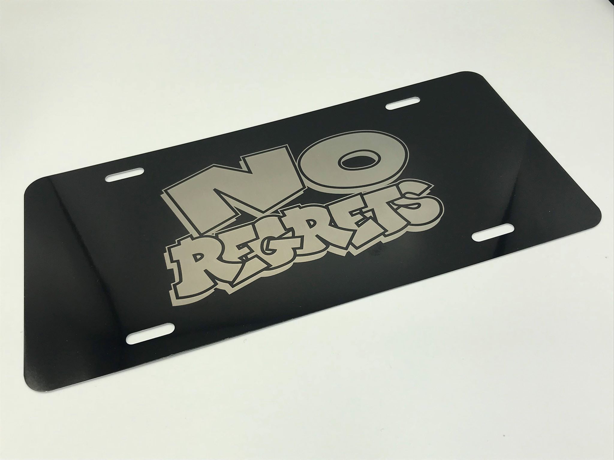 NR - Stainless Steel License Plate