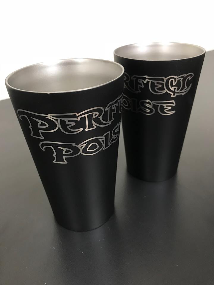 Pp - Double Wall Stainless Steel Pint Matte Black