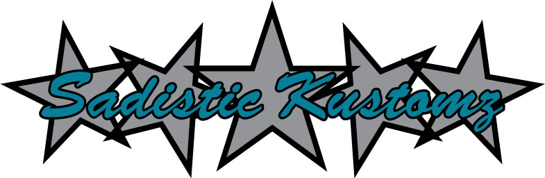 Sadistic Kustomz - Logo - 3 color