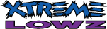 XTREME LOWZ Stacked Logo Sticker Solid