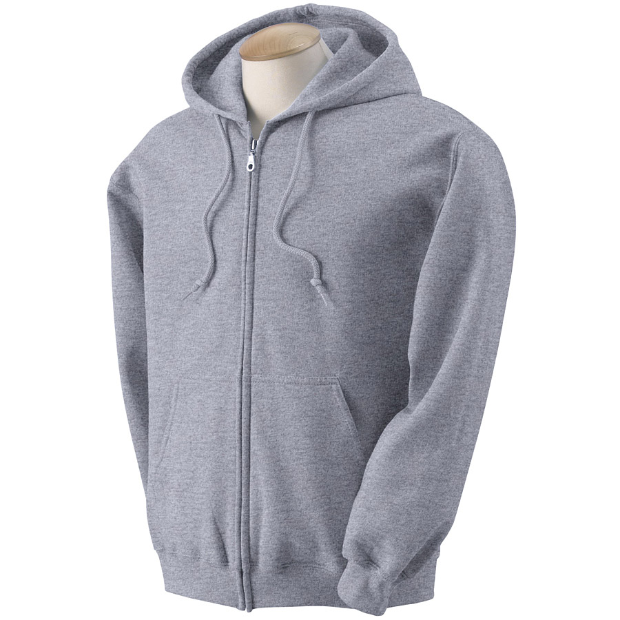 FMTA Rose Script - Gildan 18600 Full Zip Hooded Sweatshirt